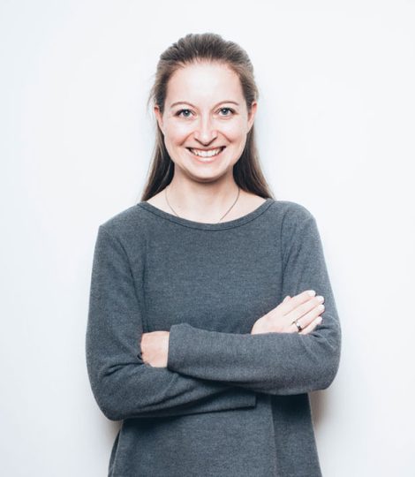 Andrea Svetnik vorne