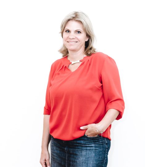Beate Kleißner vorne