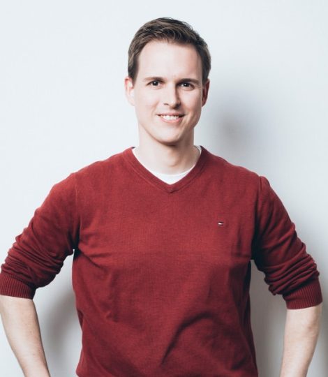 Christian Osebitz vorne