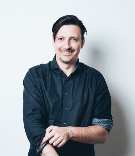 Franz Nössler vorne