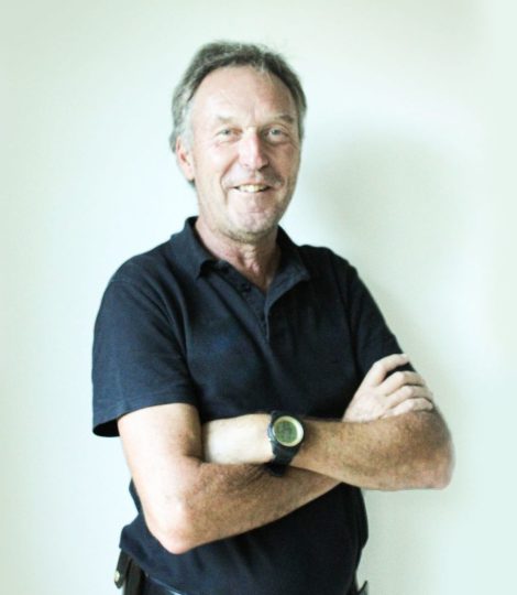Harald Hedenig vorne