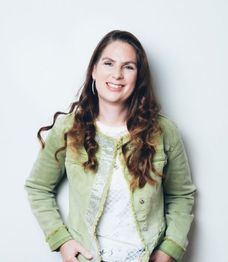 Karin Lamprecht vorne